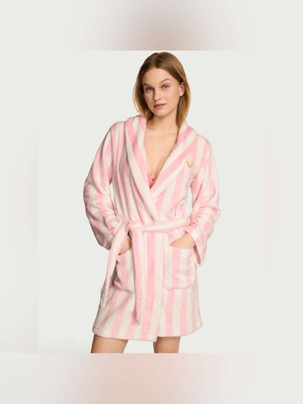 Victoria’s Secret fluffy robe!